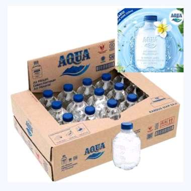 Aqua CUBE 220 ml 1 Dus isi 24 Botol