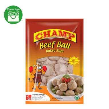 Promo Harga Champ Bakso Beef Ball 500 gr - Blibli