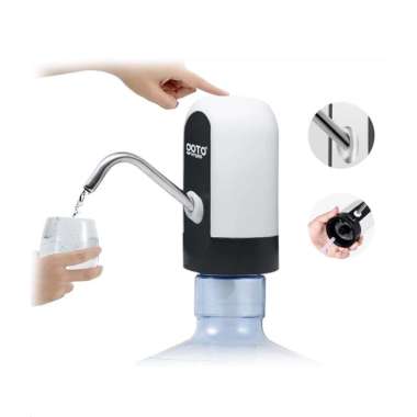 GOTO HARDWARE Hydro White Pompa Galon Elektrik Dispenser Air Minum Gallon white