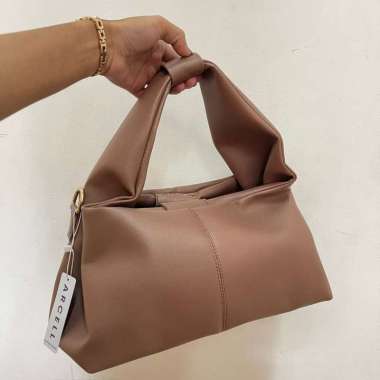 ARCELL - KARISMA LEATHER BAG - TAS WANITA TERMURAH MOCCA