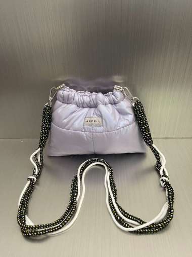 ARCELL - TAS PUFFY WONTON+PRUSIK STRAP l Slingbag Mini Puffy WONTON LILAC