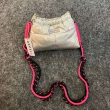 ARCELL - TAS PUFFY WONTON+PRUSIK STRAP l Slingbag Mini Puffy WONTON HOLOGRAM
