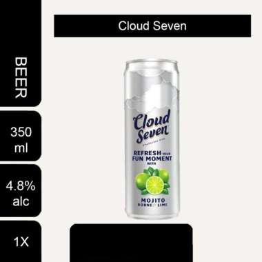Cloud Seven Sparkling Lime / Mojito Borneo Lime 350ml SMASHING GRAPE