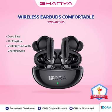 1HORA Earbuds TWS AUT205 Earphone True Wireless Sound Bluetooth 5.3 Wireless Charging Type C HT22 He