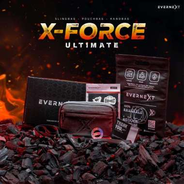 EVERNEXT - CLUTCH BAG PRIA ANTI AIR MULTIFUNGSI 3 IN 1 SLING BAG X-FORCE PRIA WATERPROOF POUCH BAG P
