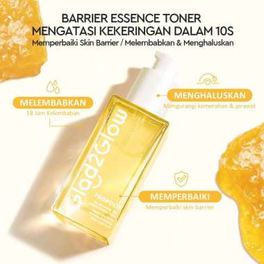 Glad2Glow Toner 2% Centella Ceramide Super Soothing Toner Blackberry Toner Propolis Toner G2G Barrie