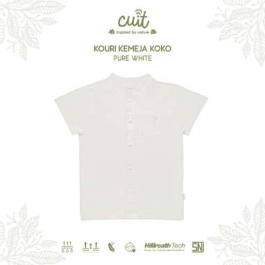 CUIT Baby 6 Bulan - 6 Tahun Kouri Kemeja Anak Laki-Laki - Baju Kerah Shanghai Katun Anak Tangan Pend