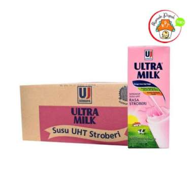 Susu Ultra Strawberry 200ml 1 dus