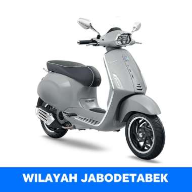 Vespa Sprint 150 I-GET ABS Sepeda Motor [VIN 2024/ OTR Jabodetabek] No Grey Materia JADETABEK