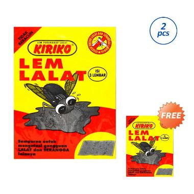 Kiriko Lem Lalat Kertas [3 Pcs]