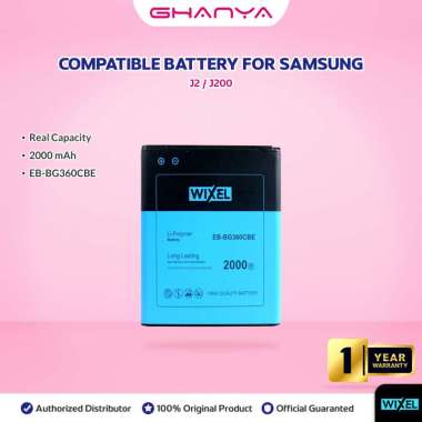 Baterai Samsung Galaxy J2 2015 J200 EB-BG360CBE EB-BG360CBC SM-J200G SM-J200F Battery Double Power D