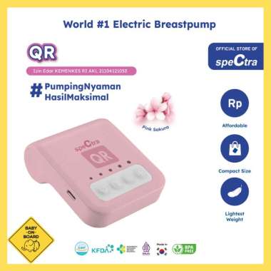 Spectra QR / SPECTRA QR Pompa ASI Elektrik / DUAL PUMP NEW 2022 Pink