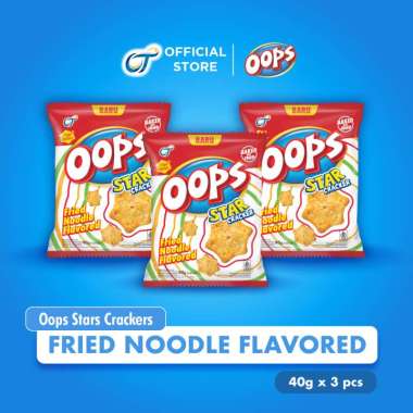 Oops Star Cracker Mie Goreng 40 Gr (Isi 3)