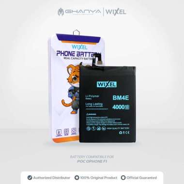 Baterai XiaoMi Pocophone F1 BM4E Poco Phone Battery HP Handphone Dual BM 4E Double Power Wixel