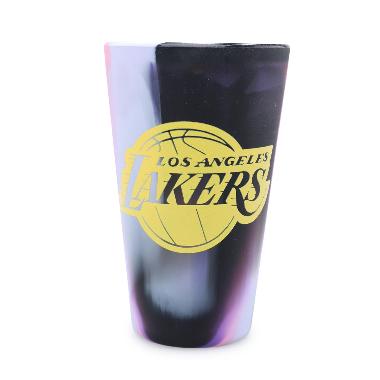 WINCRAFT NBA Official Merchandise LA Lakers Silicone Pint Gelas Silikon Pint 470 mL Botol Minum Tumb