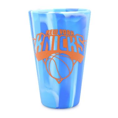 WINCRAFT NBA Official Merchandise New York Knicks Silicone Pint Gelas Silikon Pint 470 mL Botol Minu