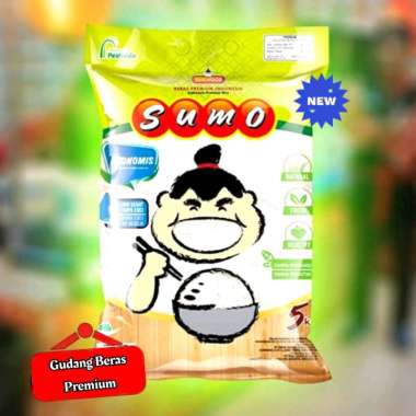 Beras Sumo 5kg Kemasan Hijau