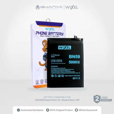 Baterai Redmi Note 10 / Note 10S BN59 Double Power Original Real Capacity Battery HP Handphone Dual 