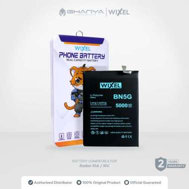 Baterai Redmi 10A / Redmi 10C BN5G Battery HP Handphone BN 5G Double Power Dual Wixel
