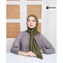 Heaven Lights Signature Emboss Scarf - Pine