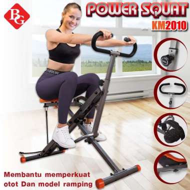 BG SPORT Power Squat Home Squat Power Rider Model KM-2010 POWER SQUAT