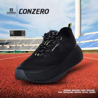 Consina Conzero Sepatu Olahraga Running Trail Outdoor School Dual Density 44