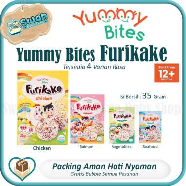 Yummy Bites Furikake 35GR / Toping Rumput Laut Salmon