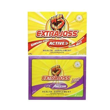 Extra Joss - Minuman Serbuk Energi - Pack Isi 6 sachet ACTIV Kuning