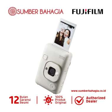 Sumber Bahagia - Fujifilm Instax Mini Liplay New Colour Misty White