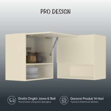 Pro Design Eureka Kitchen Set / Rak Dapur / Rak Dinding / Lemari Dapur Rak Dinding 60F RB