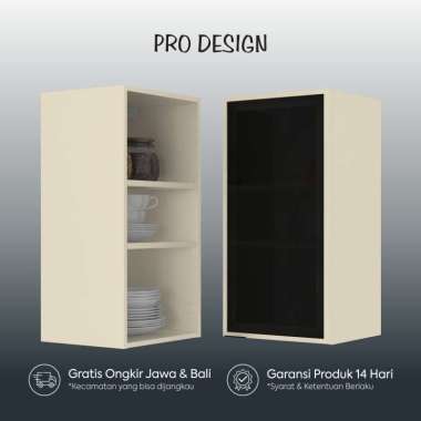Pro Design Eureka Kitchen Set / Rak Dapur / Rak Dinding / Lemari Dapur Rak Dinding 40G