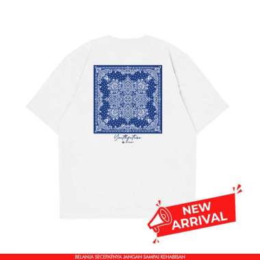 Otsky Kaos Pria Logo Bandana White Cotton 24s TS BANDANA (GM017) XL