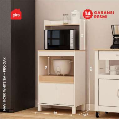 PIRA - ESSEN MKC Lemari Dapur / Rak Dapur / Rak Oven / Rak Microwave / Rak Piring / Rak Dapur Besi d