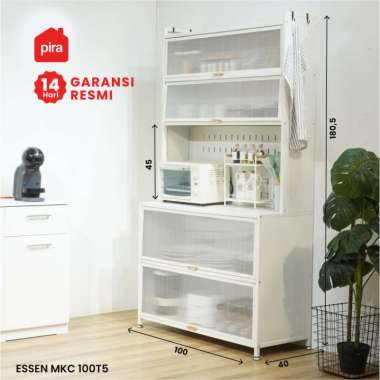 PIRA - ESSEN MKC Lemari Dapur / Rak Dapur / Rak Oven / Rak Microwave / Rak Piring / Rak Dapur Besi d