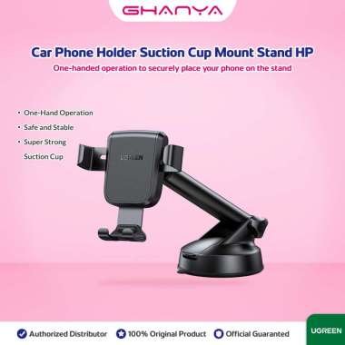 UGREEN Car Phone Holder Suction Cup Mount Stand HP Dashboard Dudukan Handphone Mobil