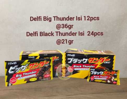 Promo Harga Delfi Thunder Black 21 gr - Blibli