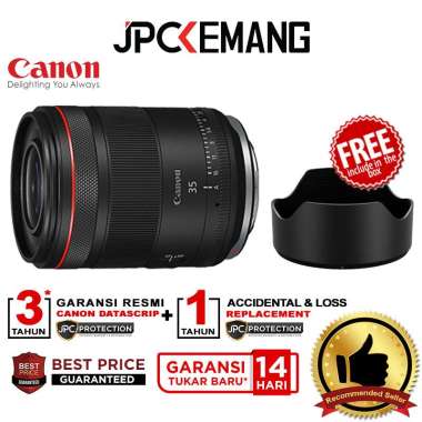 JPC KEMANG Canon RF 35mm f1.4 L VCM Lens Canon RF 35 mm f/1.4 L VCM RF35mm f/1.4L GARANSI RESMI Stan