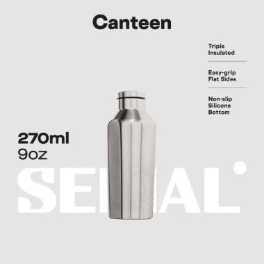 CORKCICLE Canteen 9oz - Steel