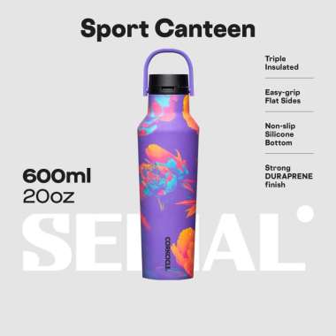 CORKCICLE Sport Canteen 20oz - Super Bloom