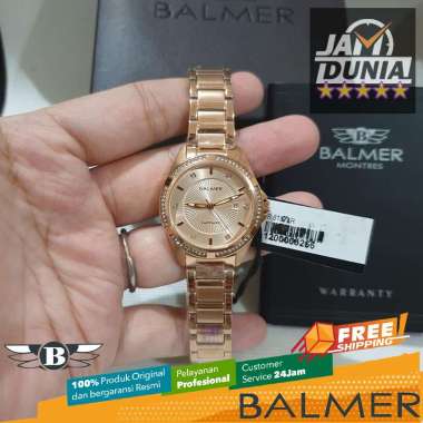 JAM TANGAN BALMER ORIGINAL 8187 BALMER B8187 JAM BALMER 8187 JAM BALMER B8187L5 BALMER WATCH JAM TAN
