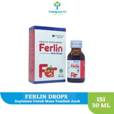 Ferlin Drop 30 ml Suplemen dan Vitamin Zat Besi Anak