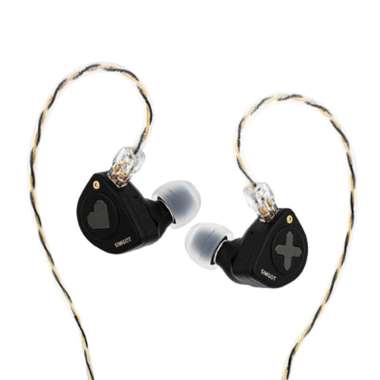 SIMGOT EW300 1DD+1Planar+1PZT Tribrid Driver In Ear Monitor Earphone HBB
