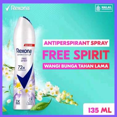 REXONA DEODORANT SPRAY FREE SPIRIT 135 ML