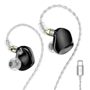 TRN VX Pro Plus / VX Pro+ 1DD+8BA In Ear Monitor Earphone Type C DSP Black