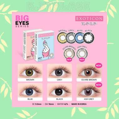 EXOTICON K-Pop Big Eyes Softlens normal Brown