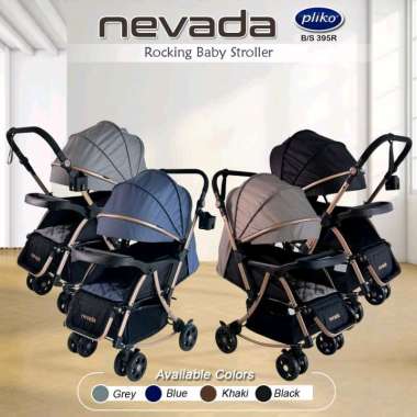 Pliko Seri 395 Nevada Stroller Blue
