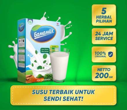 Gamamilk Susu Etawa Herbal Gamat Cegah Nyeri Sendi