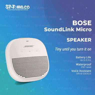 Bose SoundLink Micro Bluetooth Speaker White Smoke