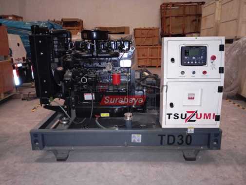 Genset 30 Kva Open Tsuzumi TDG 30 Japan Technology