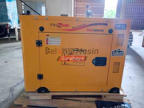Genset 9 KVA Silent Diesel Tsuzumi TDG 10000 S Japan Technology Kota Surabaya